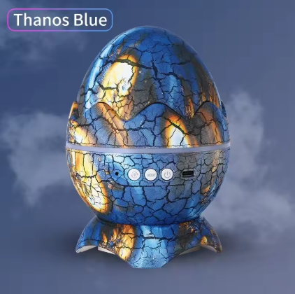 Cracked Dinosaur Egg Remote Controlled Projector With Bluetooth Light And Sound - Daily New Trends Megastore