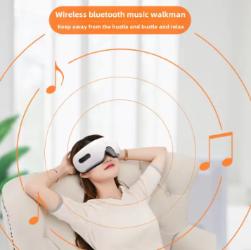 Airbag Massage Mask With Heat , Vibration , Bluetooth And 6 Modes - Daily New Trends Megastore
