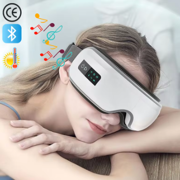 Airbag Massage Mask With Heat , Vibration , Bluetooth And 6 Modes - Daily New Trends Megastore