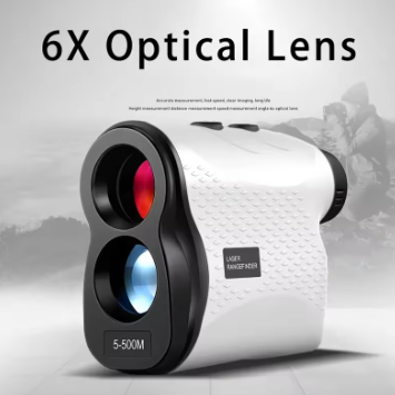 Telescopic 6X Lens Golf Laser Rangefinder 5-500M - Daily New Trends Megastore