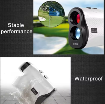 Telescopic 6X Lens Golf Laser Rangefinder 5-500M - Daily New Trends Megastore