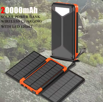 Folding Solar Power Bank 20,000mAh - Daily New Trends Megastore