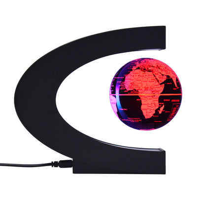 C Shape Magnetic Levitated Floating Globe - Daily New Trends Megastore