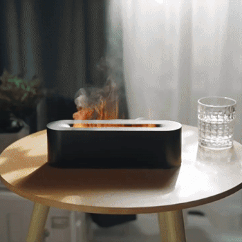 Colorful Flame Aromatherapy Essential Oil Diffuser - Daily New Trends Megastore