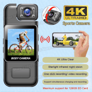 HD 4K WiFi Mini Camera Portable Digital Video Recorder - Daily New Trends Megastore