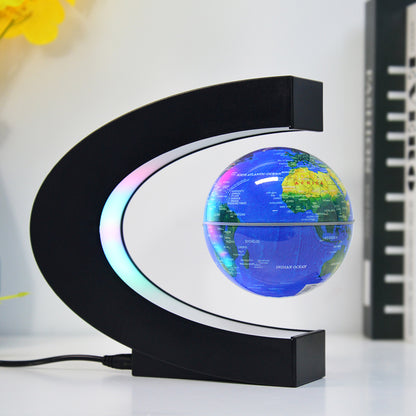 C Shape Magnetic Levitated Floating Globe - Daily New Trends Megastore