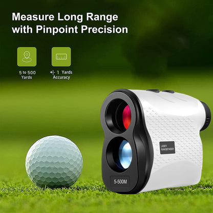 Telescopic 6X Lens Golf Laser Rangefinder 5-500M - Daily New Trends Megastore