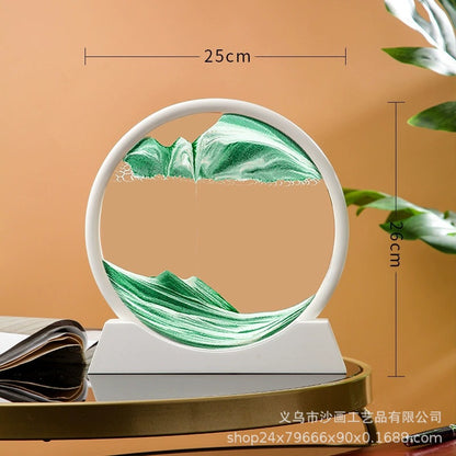 Round 3D Quick Moving Sand Hourglass - Daily New Trends Megastore
