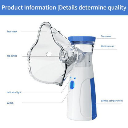 Medical Handheld Nebulizer For Adults And Children - Daily New Trends Megastore