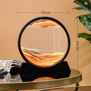 Round 3D Quick Moving Sand Hourglass - Daily New Trends Megastore