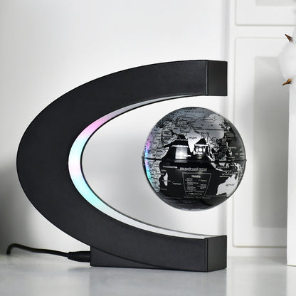 C Shape Magnetic Levitated Floating Globe - Daily New Trends Megastore