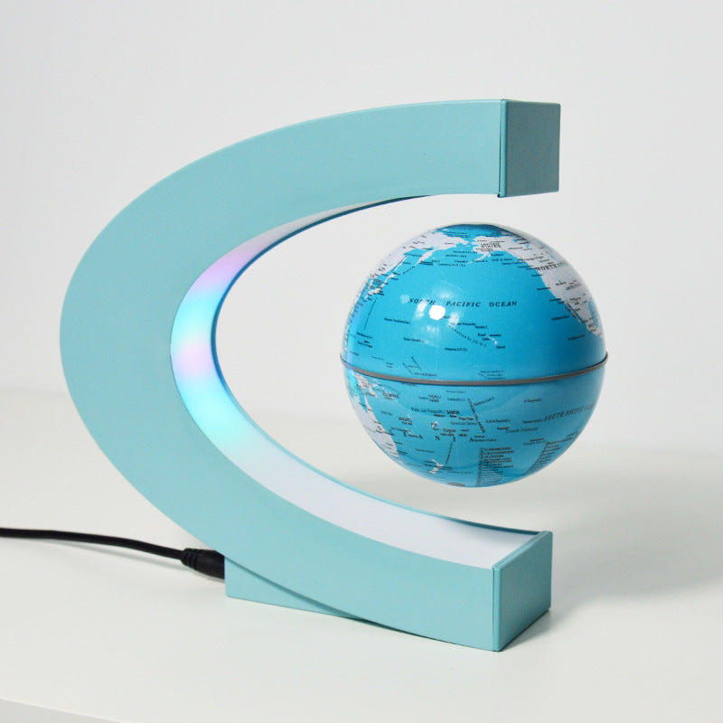 C Shape Magnetic Levitated Floating Globe - Daily New Trends Megastore