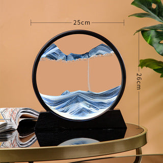 Round 3D Quick Moving Sand Hourglass - Daily New Trends Megastore
