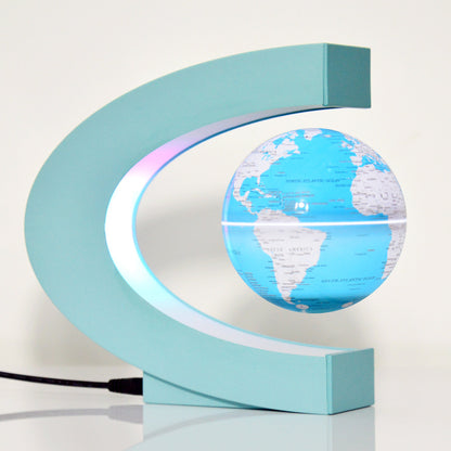 C Shape Magnetic Levitated Floating Globe - Daily New Trends Megastore
