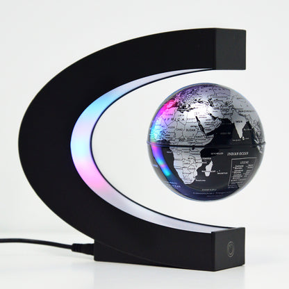 C Shape Magnetic Levitated Floating Globe - Daily New Trends Megastore