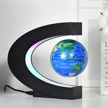 C Shape Magnetic Levitated Floating Globe - Daily New Trends Megastore