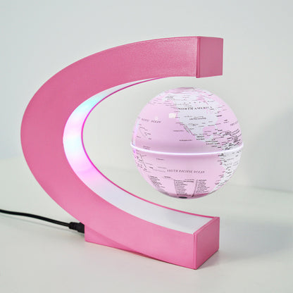 C Shape Magnetic Levitated Floating Globe - Daily New Trends Megastore