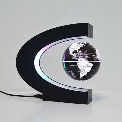 C Shape Magnetic Levitated Floating Globe - Daily New Trends Megastore
