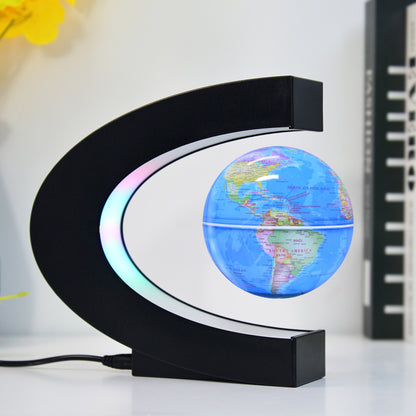 C Shape Magnetic Levitated Floating Globe - Daily New Trends Megastore