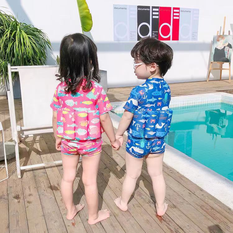 Girls And Boys Buoyancy Swimsuits , Caps And Googles - Daily New Trends Megastore