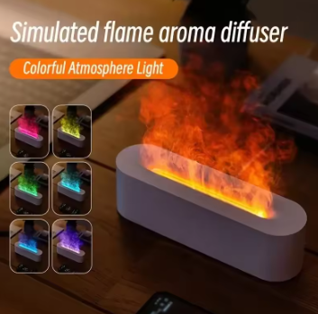 Colorful Flame Aromatherapy Essential Oil Diffuser - Daily New Trends Megastore