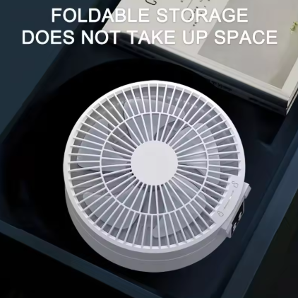 Digital Display Folding Desktop Fan With Remote Control - Daily New Trends Megastore