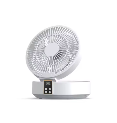 Digital Display Folding Desktop Fan With Remote Control - Daily New Trends Megastore
