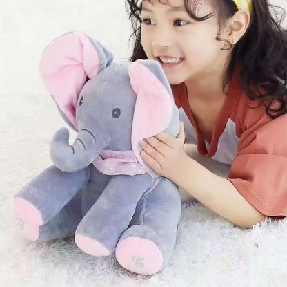 Plush Singing Elephant with Moving Ears Kids Love It ! - Daily New Trends Megastore