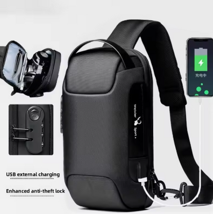 ANTI THEFT WATER RESISTANT CROSS BODY BAG - Daily New Trends Megastore