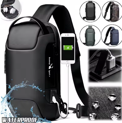 ANTI THEFT WATER RESISTANT CROSS BODY BAG - Daily New Trends Megastore