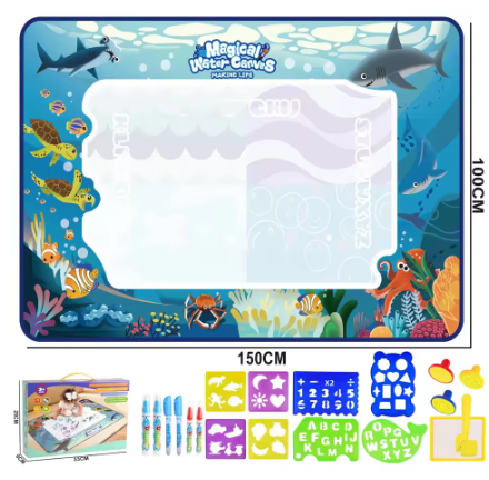 Large Learning And Writing Activity Mat For Children (150cm x 100cm) - Daily New Trends Megastore