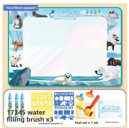 Large Learning And Writing Activity Mat For Children (150cm x 100cm) - Daily New Trends Megastore