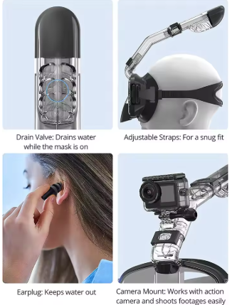 Snorkel Diving Mask Set - Daily New Trends Megastore