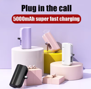 5000 mAh Pocket Fast Charging Power Bank - Daily New Trends Megastore
