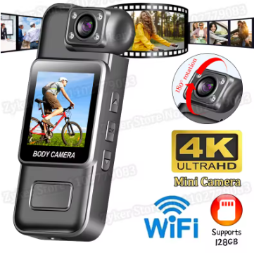 HD 4K WiFi Mini Camera Portable Digital Video Recorder - Daily New Trends Megastore