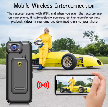 HD 4K WiFi Mini Camera Portable Digital Video Recorder - Daily New Trends Megastore