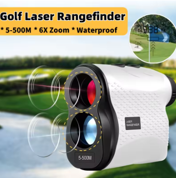 Telescopic 6X Lens Golf Laser Rangefinder 5-500M - Daily New Trends Megastore