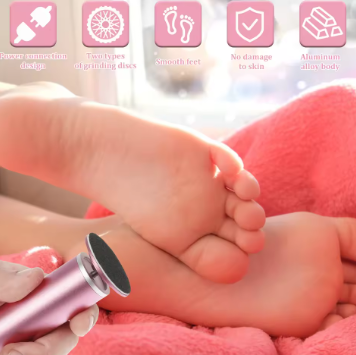 Electric Foot File and Callus Remover with 60 Sandpapers - Daily New Trends Megastore