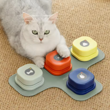 Pet Talking Buttons with Mat - Daily New Trends Megastore