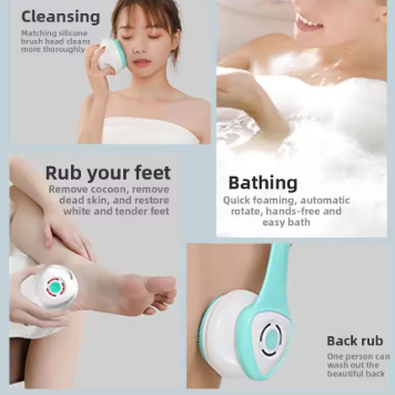 Rechargeable Electric Waterproof Body Bath And Shower Brush - Daily New Trends Megastore