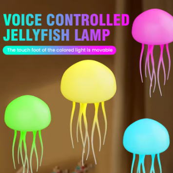 Voice Controlled Dancing Jellyfish Night Light - Daily New Trends Megastore