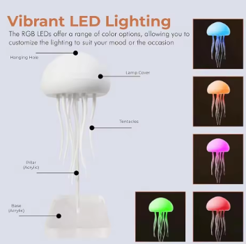 Voice Controlled Dancing Jellyfish Night Light - Daily New Trends Megastore