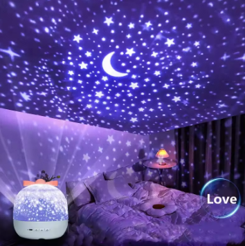 Bluetooth 3 Colors 21 Film Starry Night Sound Projector - Daily New Trends Megastore