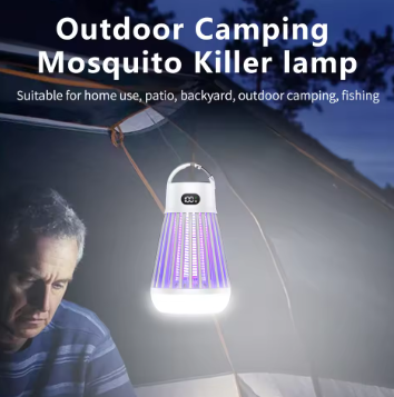 Portable Mosquito Bug Zapper With Light
