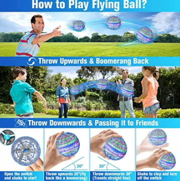 USB Boomerang Flying Orb Ball