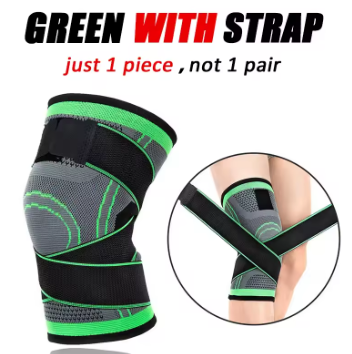 1 Piece Adjustable Sports And Mobility Knee Pad