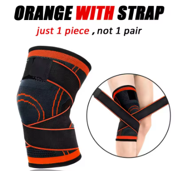 1 Piece Adjustable Sports And Mobility Knee Pad