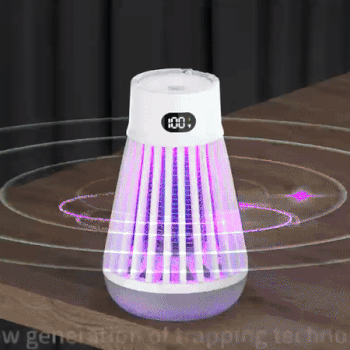 Portable Mosquito Bug Zapper With Light